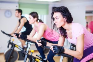 HIIT spinning class at Simply Gym Walsall